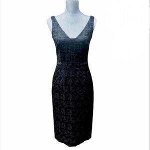KAY Unger New York Black Eyelet Cocktail Dress 2